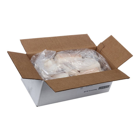 Skinless and Boneless Unbreaded Loin Cod, 4 Ounce of 36-46 Pieces, 10 Pound.