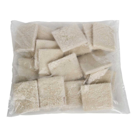 Japanese Bread Crumb Crispy Style Square Cod, 4 Ounce of 39-41 Pieces, 10 Pound.