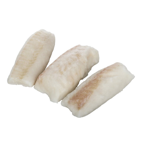 Seaside Raw Unbreaded Loin Cod, 4 Ounce of 36-46 Pieces, 10 Pound.