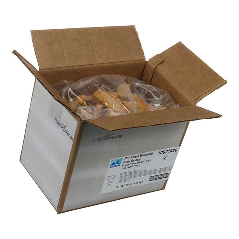 SeaCrisp Seastar Breaded Minced Cod Stick, 1 Ounce of 155 Pieces, 10 Pound.