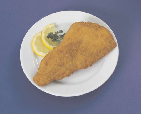 Japanese Bread Crumb Crispy Style Natural Flounder Fillet, 5 Ounce of 28-35 Pieces, 10 Pound.