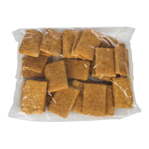 SeaCrisp Breaded Rectangle Minced Fish, 3 Ounce of 52-54 Pieces, 10 Pound.