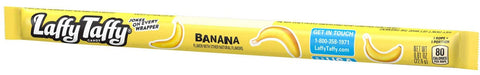 Laffy Taffy Banana Rope Candy, 0.81 Ounce -- 288 per case