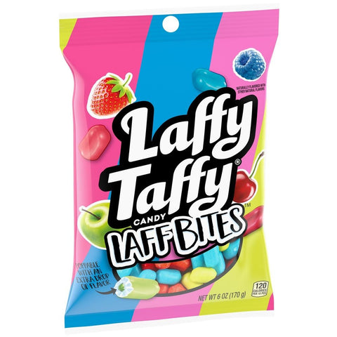 Laffy Taffy Laff Bites Candy, 6 Ounce -- 10 per case