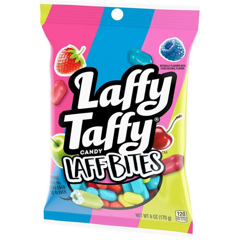 Laffy Taffy Laff Bites Candy, 6 Ounce -- 10 per case