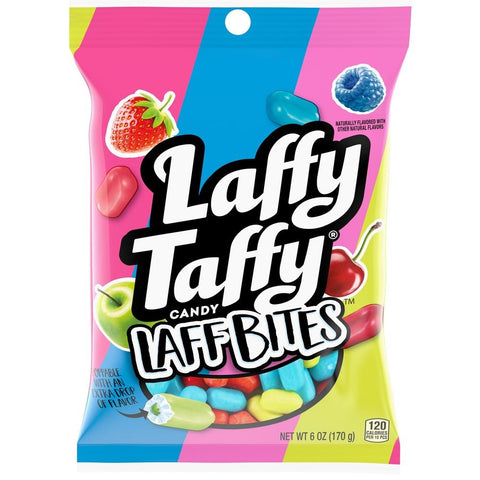Laffy Taffy Laff Bites Candy, 6 Ounce -- 10 per case