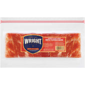 Wright Brand Natural Hickory Smoked Bacon, 1.5 Pound -- 12 per case.