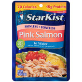 StarKist Skinless Boneless Pink Salmon In Water, 2.6 Ounce -- 12 per case.