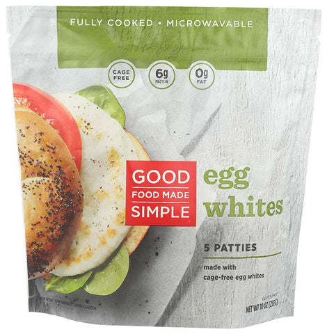 Good Food Made Simple Egg White Patties, 10 Ounce -- 10 per case
