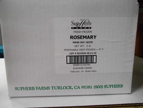 SupHerb Fresh Rosemary, 5 Pound.