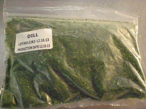 SupHerb Fresh Dill Weed, 8 Ounce -- 4 per case.