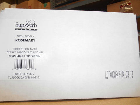 SupHerb Farms Rosemary, 8 Ounce -- 4 per case.