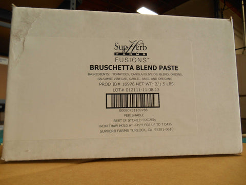 SupHerb Farms Bruschetta Blend Paste, 1.5 Pound -- 2 per case.