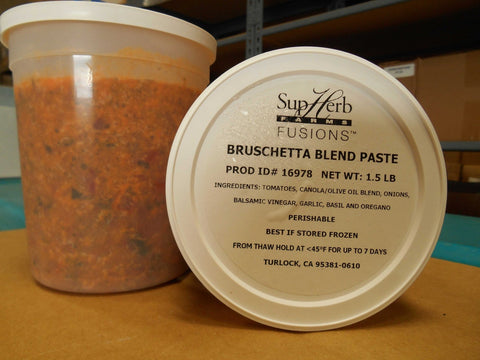 SupHerb Farms Bruschetta Blend Paste, 1.5 Pound -- 2 per case.