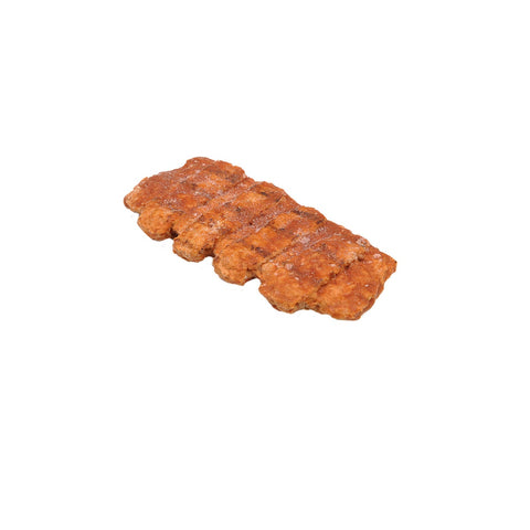 Advance Food Barbeque Glazed Pork Rib Patties, 5 Pound -- 2 per case.
