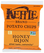 Kettle Brand Honey Dijon Potato Chips, 1.5 Ounce -- 24 per case.