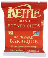 Kettle Brand Backyard Barbeque Potato Chips, 1.5 Ounce -- 24 per case.