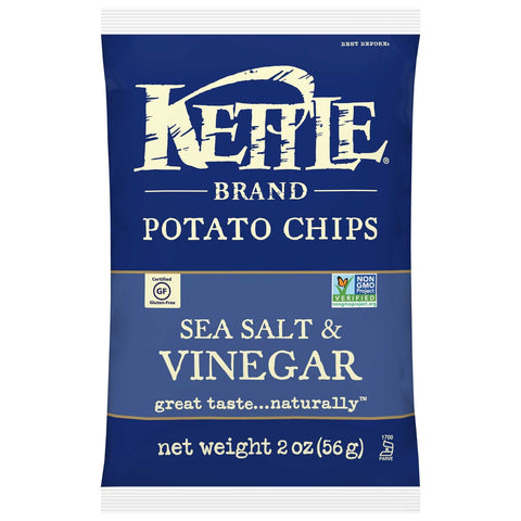 Kettle Foods Potato Chips - Shipper -- 72 per case.