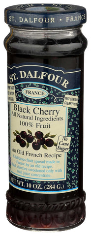 St.Dalfour Black Cherry Consv - 10 ounce -- 6 per case.