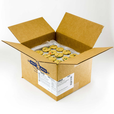 Best Maid Chocolate Chip with M and Ms Homestyle Cookie Dough, 1.0 Ounce -- 240 per case.