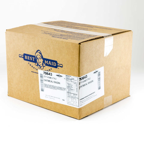 Best Maid Oatmeal Raisin Homestyle Cookie Dough, 1.0 Ounce -- 240 per case.