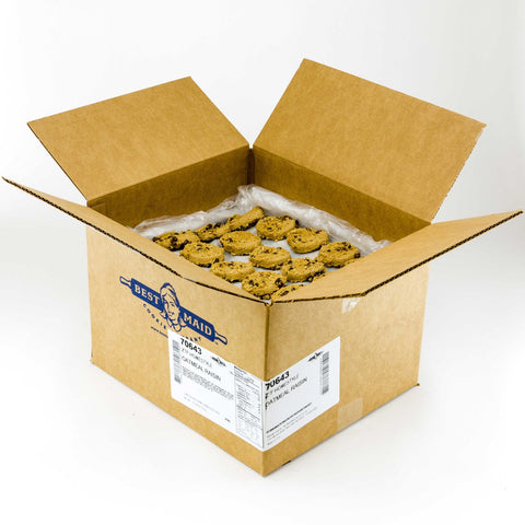 Best Maid Oatmeal Raisin Homestyle Cookie Dough, 1.0 Ounce -- 240 per case.