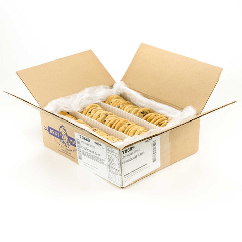 Best Maid Thaw and Serve Chocolate Chip Cookie, 1 Ounce -- 72 per case.