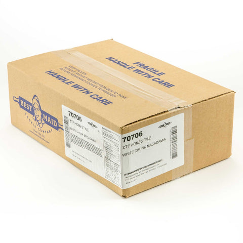 Best Maid Thaw and Serve White Chunk Macadamia Cookie, 2 Ounce -- 48 per case.
