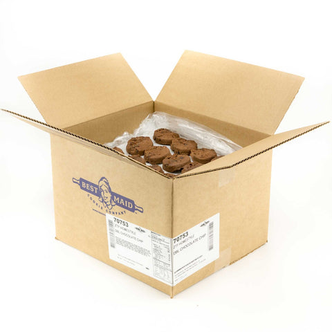 Best Maid Double Chocolate Chip Cookie Dough, 1.5 Ounce -- 200 per case.