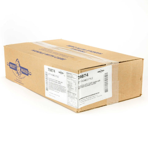 Best Maid Thaw and Serve Chocolate Chip with M and Ms Cookie 2 Ounce -- 72 per case.