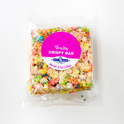 Best Maid Individually Wrapped Fruity Crispy Bar, 3.7 Ounce -- 24 per case.