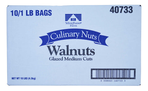 Sugar Foods Yellowframe Farms Glazed Walnut, 1 Pound -- 10 per case.