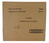 Homestyle Cheese Garlic Crouton 200 Per Case, 0.5 Ounce Each