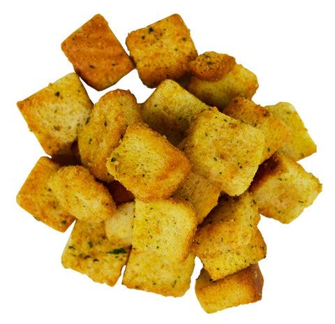 Homestyle Cheese Garlic Crouton 200 Per Case, 0.5 Ounce Each