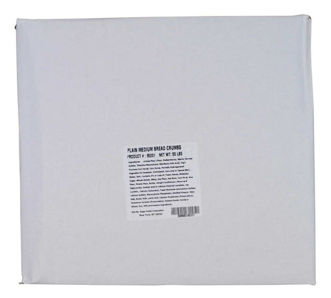 Sugar Foods Crumbled Plain Medium Grind, 50 Pound - 1 Case