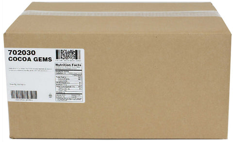 TR Toppers Cocoa Gems, 30 Pound