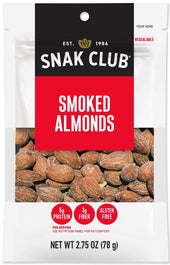 Century Snacks Snak Club Premium Pack Smoked Almonds, 2.75 Ounce -- 6 per case