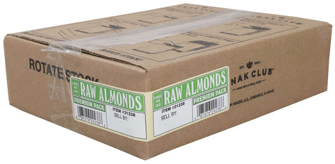 Century Snacks Snak Club Premium Pack Raw Almonds, 2.75 Ounce -- 6 per case