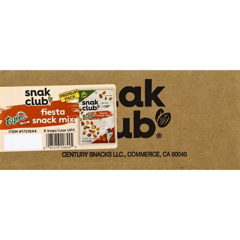 Snak Club Tajin Fiesta Snack Mix, 0.25 Pound -- 6 per case