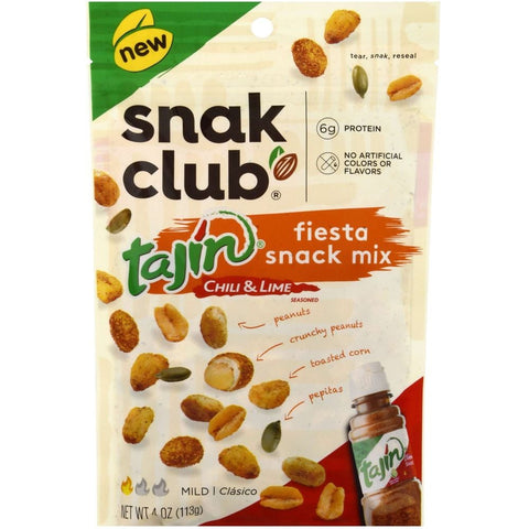 Snak Club Tajin Fiesta Snack Mix, 0.25 Pound -- 6 per case
