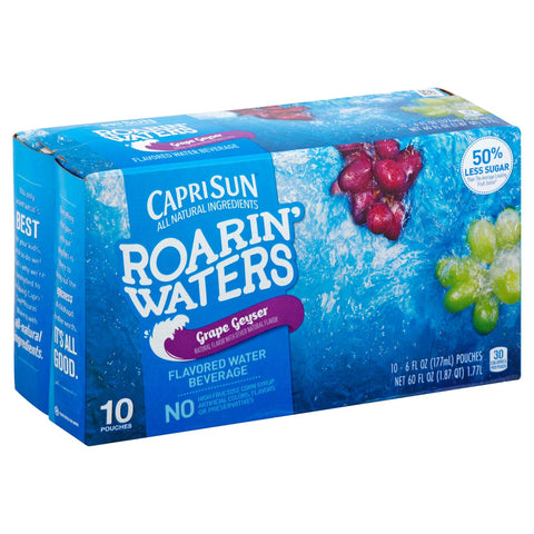 Capri Sun Roarin Waters Grape, 6 Fluid Ounce -- 40 per case