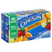 Capri Sun Tropical Punch Soft Juice Drink, 60 Fluid Ounce -- 4 per case.