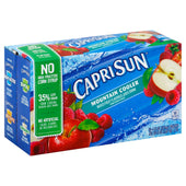 Capri Sun Mountain Cooler Soft Juice Drink, 60 Fluid Ounce -- 4 per case.