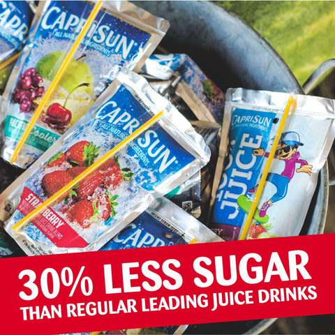 Capri Sun Original Fruit Punch Beverage, 60 Fluid Ounce -- 4 per case.