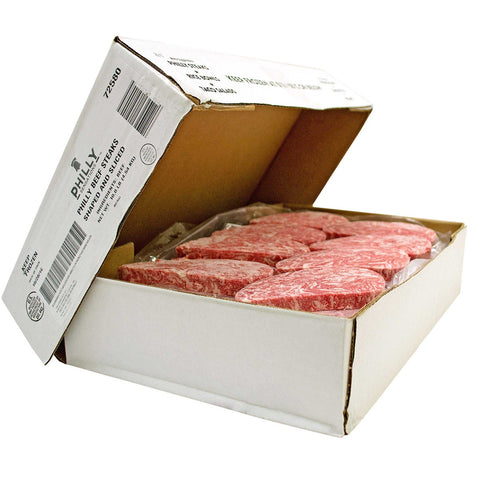 Philly Sensations Raw Philly Beef Steak, 4 Ounce -- 40 per case