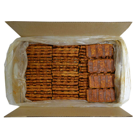 Kings Command Fully Cooked Pork Rib Shaped Patties with Bbq Sauce, 3 Ounce -- 80 per case.