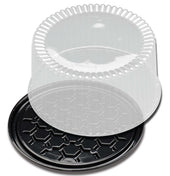 D and W Fine Pack 2 3 Layer Cake Display Container, 9 inch -- 80 per case.