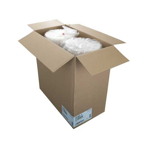 Displaycake Black 1-2 Layer Cake Display Container with Clear Dome Lid, 10 inch -- 80 per case.