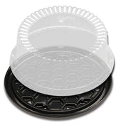 D and W Fine Pack 1 2 Layer Cake Display Container, 7 inch -- 180 per case.
