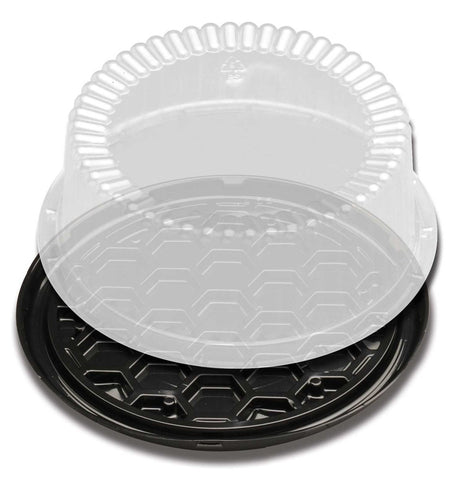 D and W Fine Pack 1 2 Layer Cake Display Container, 7 inch -- 180 per case.